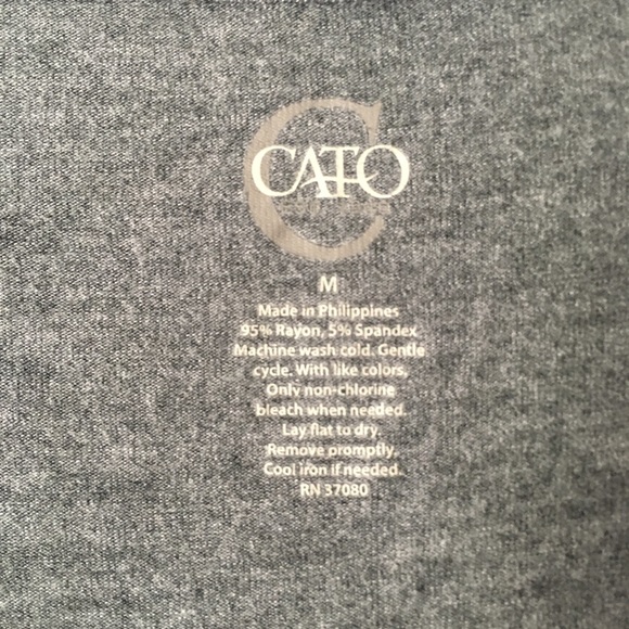 CATO Gray Shirt - Picture 3 of 3